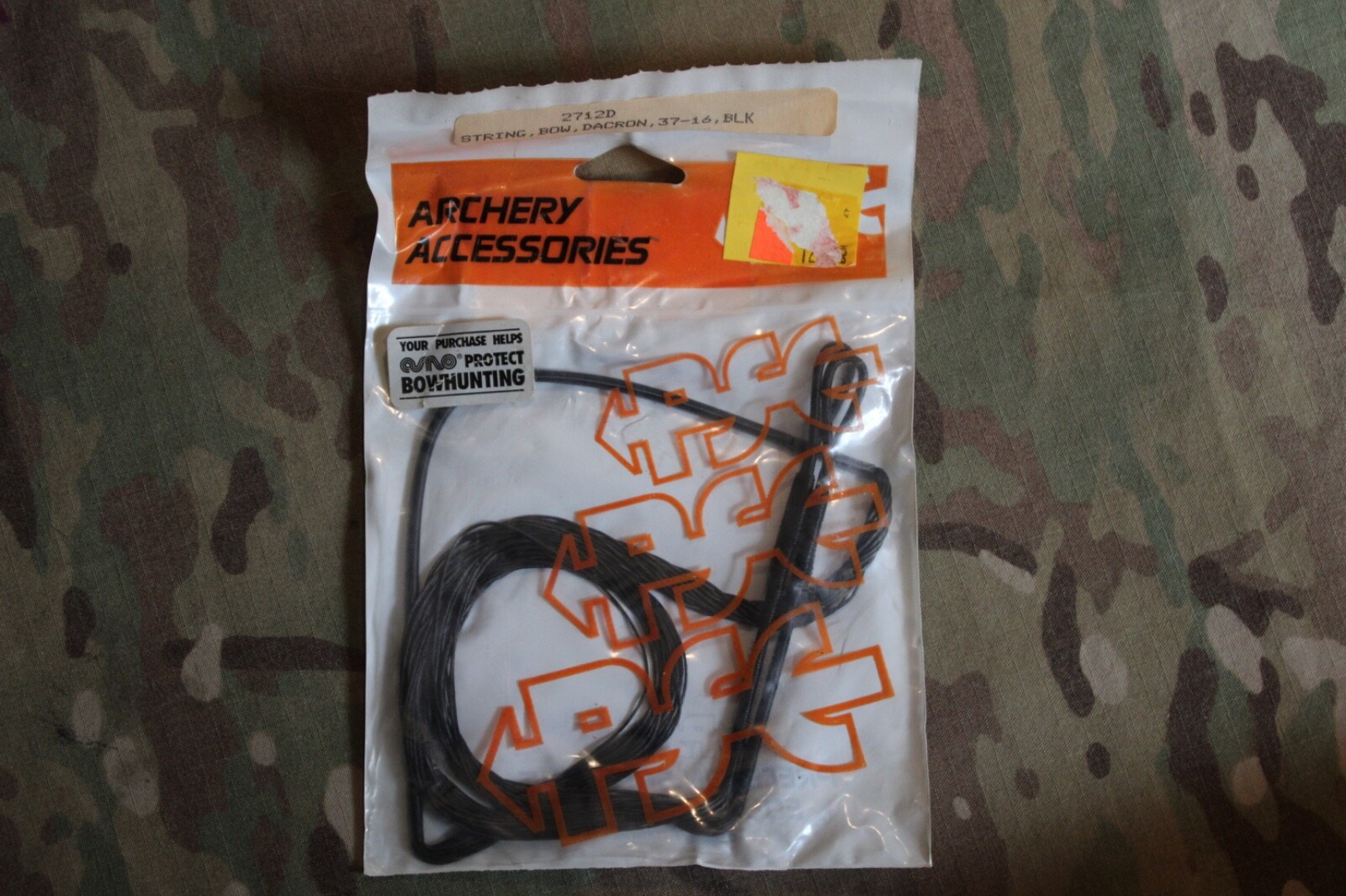 PSE Archery Replacement String 37" - DACRON - 37-16 BLK - 2712D