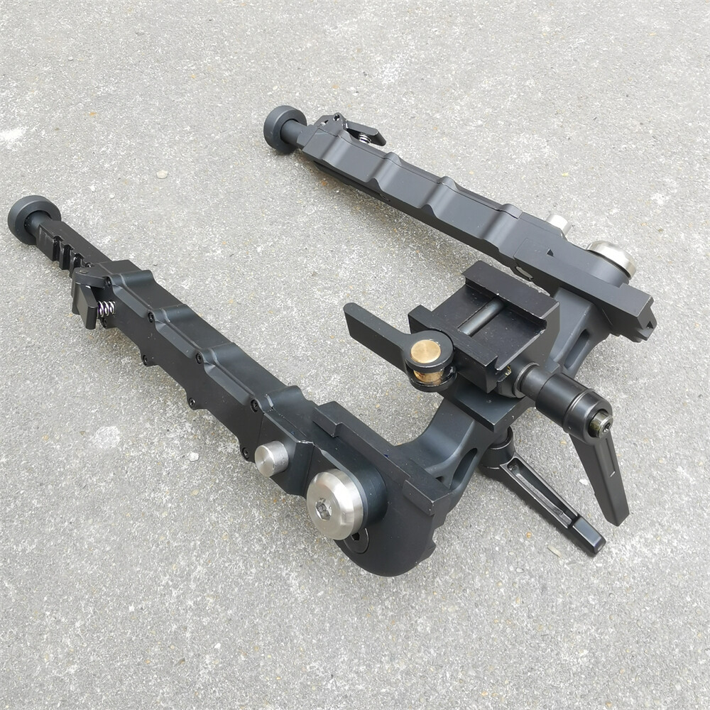 Rifle Bipod 360Degrees Swivel 7.5-9'' Adjustable Height Folding Design Picatinny