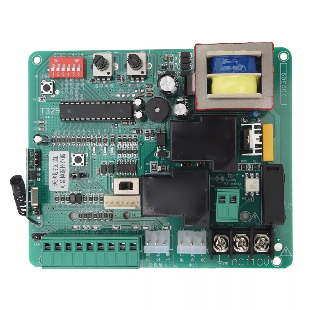 Universal Circuit Control Board For Sliding Door Opener Main Electronic Control