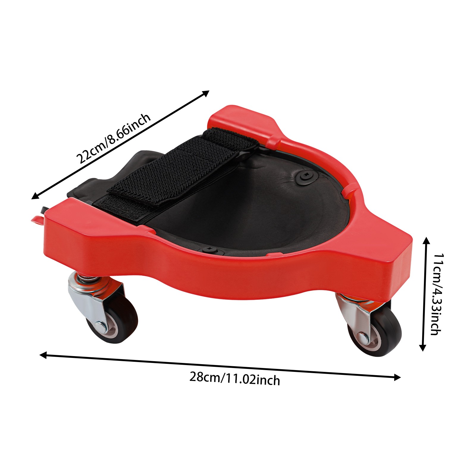 Knee Pads With 3 Wheels Rolling Wheeled Pads Work Construction Easy Flooring