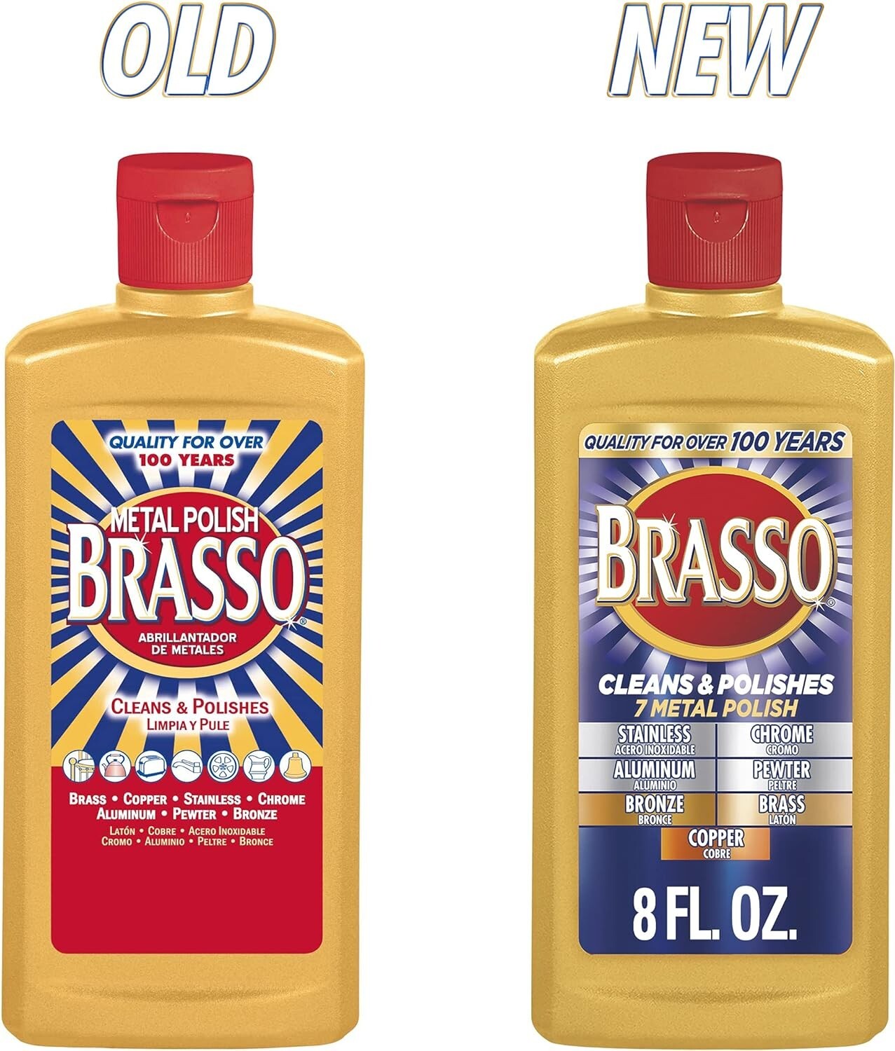 Brasso-2660089334 Multi-Purpose Metal Polish, 8 oz