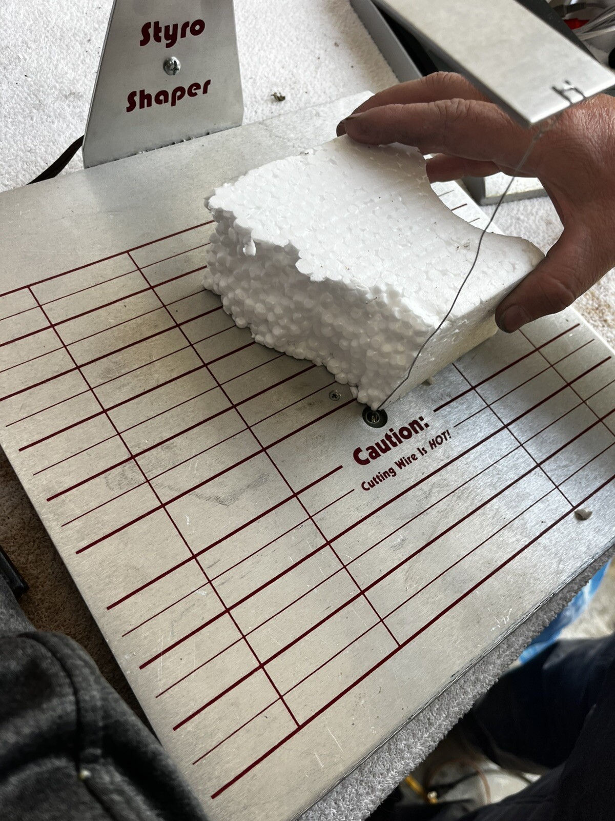 Styrofoam Shaper With Vanto Foot Switch Tfs-1