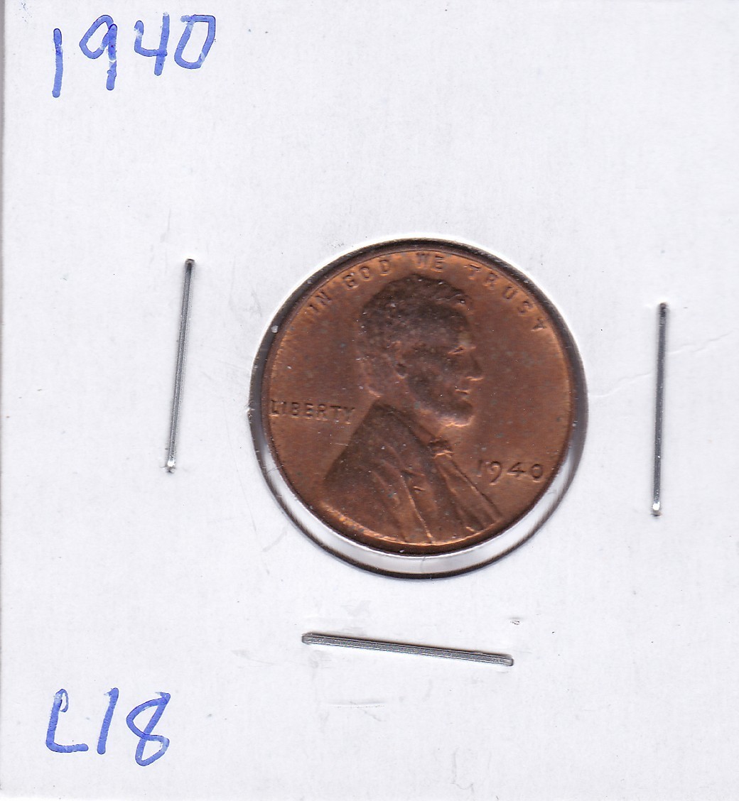 1940 Lincoln Cent L18