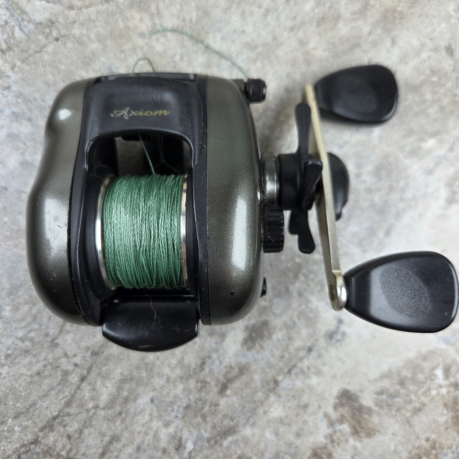 Vintage Shakespeare Axiom AX510 4 Bearing Bait Cast Reel 5.1:1 - Smooth