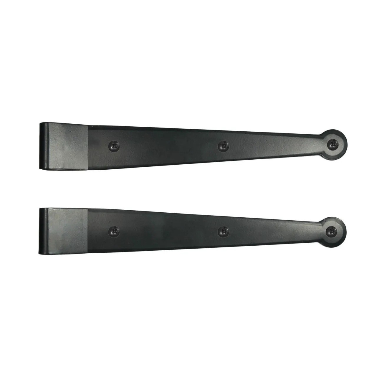 Lynn Cove Foundry Suffolk Style Strap Hinge – Stainless Steel Black 1 Pair NEW