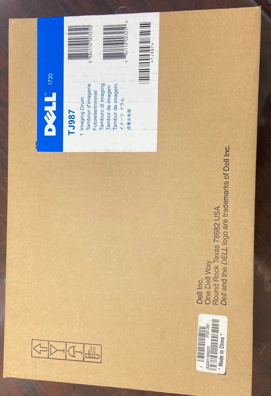 Dell Imaging Drum TJ987 for Dell 1720 Laser Printer