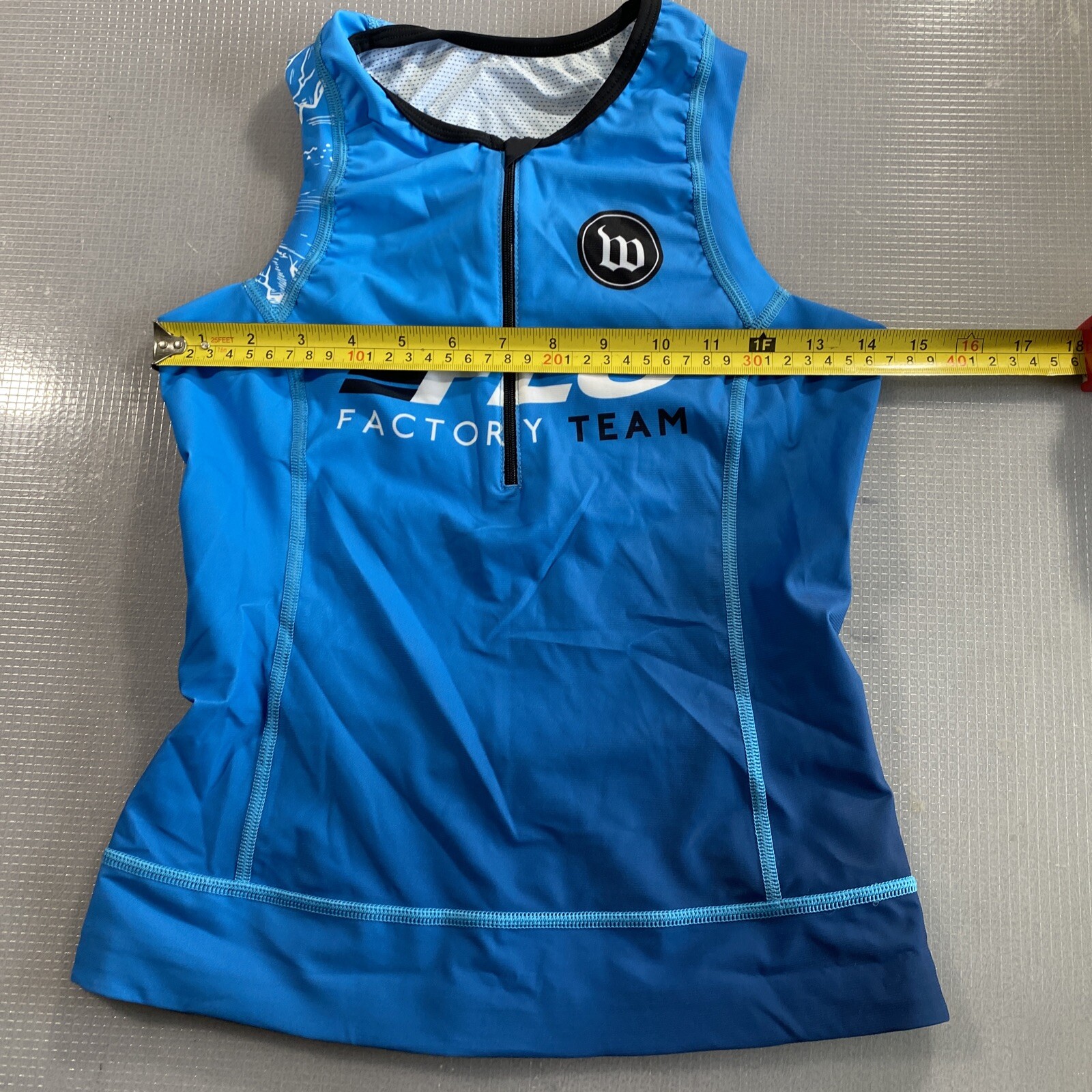 Wattie Ink Womens Size Medium M Tri Triathlon Top (8852-50)