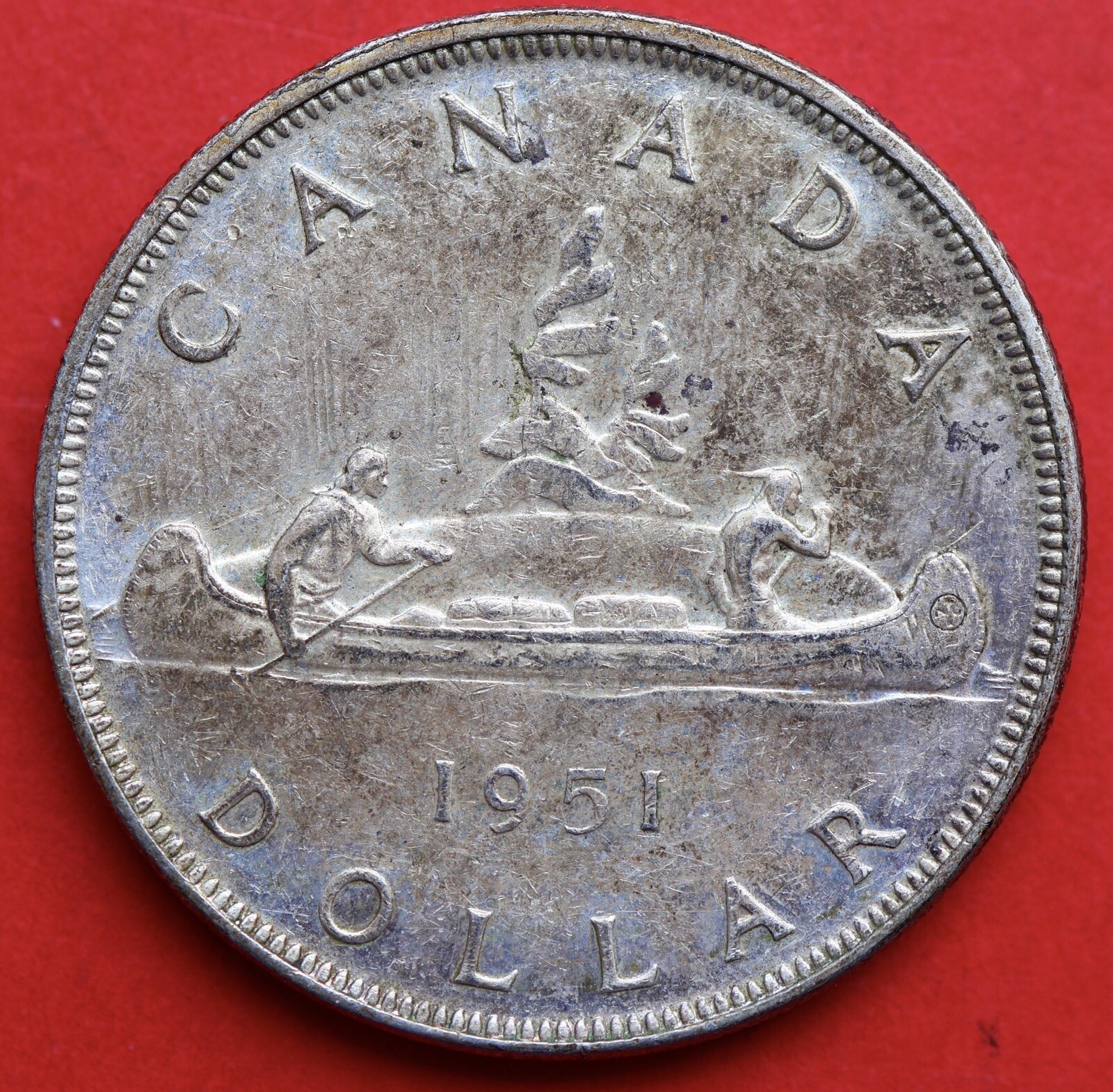 1951 Canada 1 Dollar Arnprior - AU/MS - Lot#11347