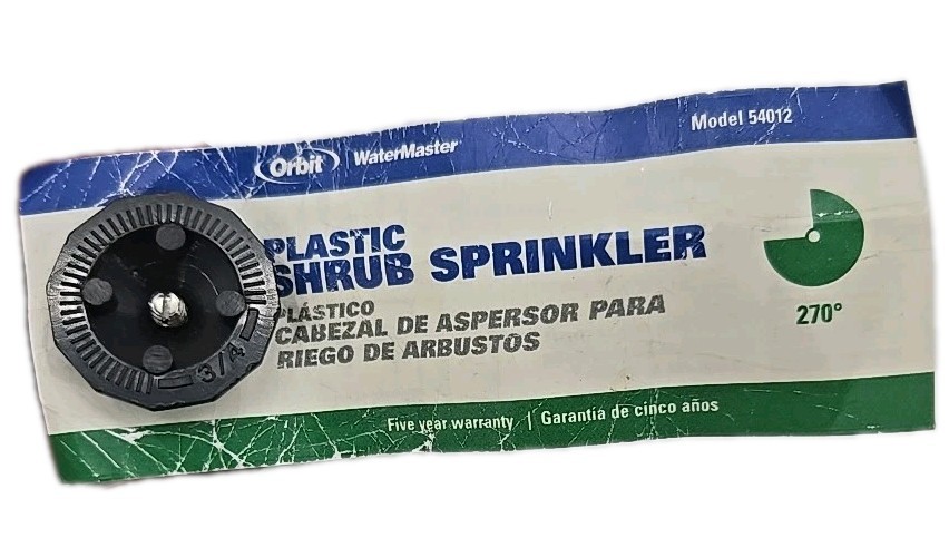 Orbit Plastic Shrub Sprinkler 54012 270 Degree (Lot Of 10) {5}