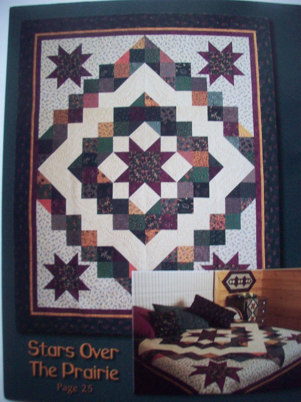 Wilderness Adventure pieced quilt pattern