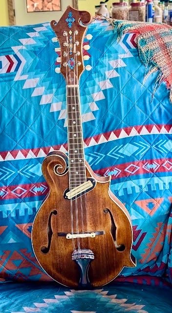 NEW F STYLE ACOUSTIC ELECTRIC MANDOLIN / U.S.LUTHIER MADE/ 2026 /FANCY MAPLE
