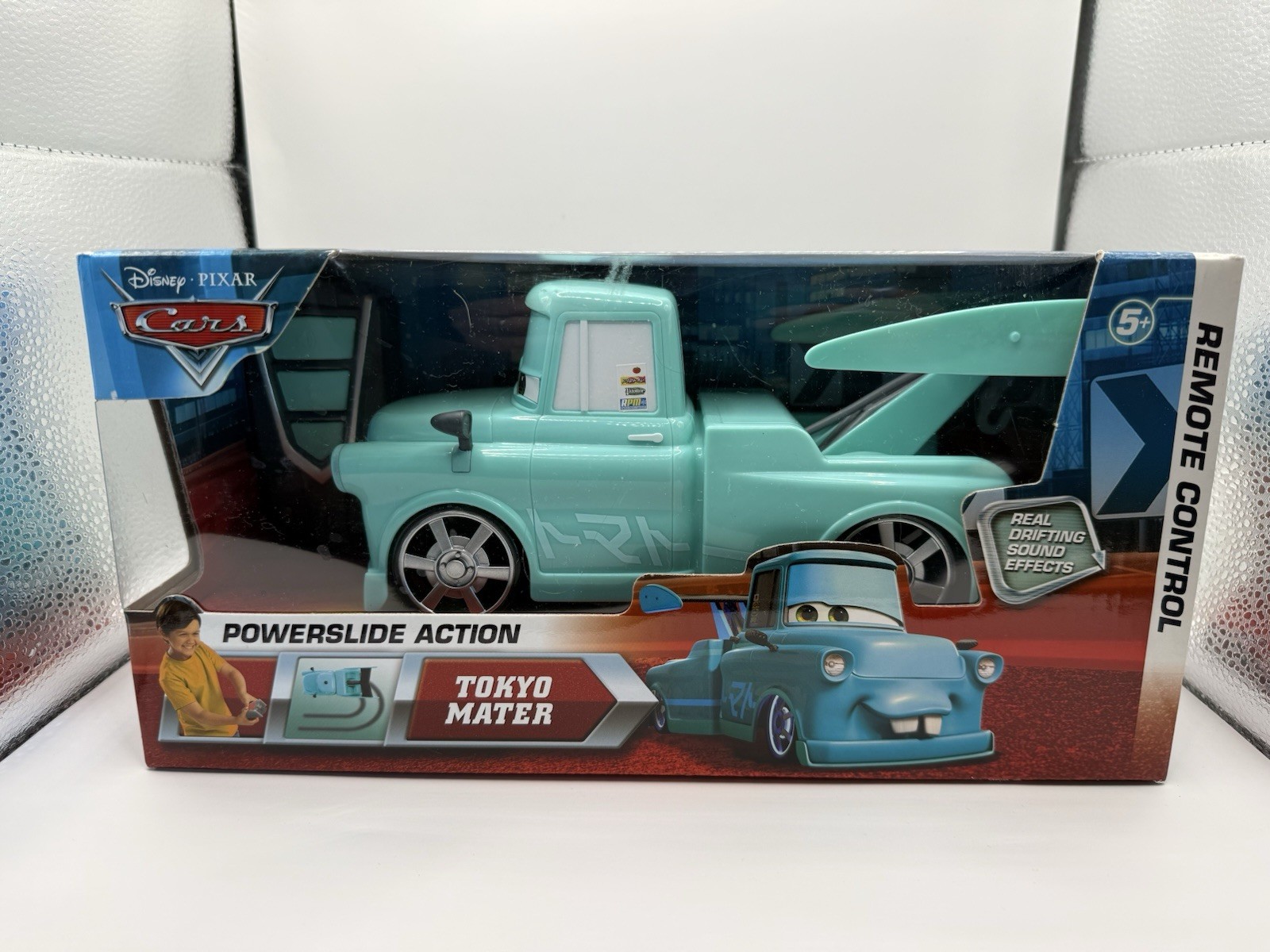 Disney Pixar Cars Remote Control Tokyo Mater Powerslide Action Truck Toy