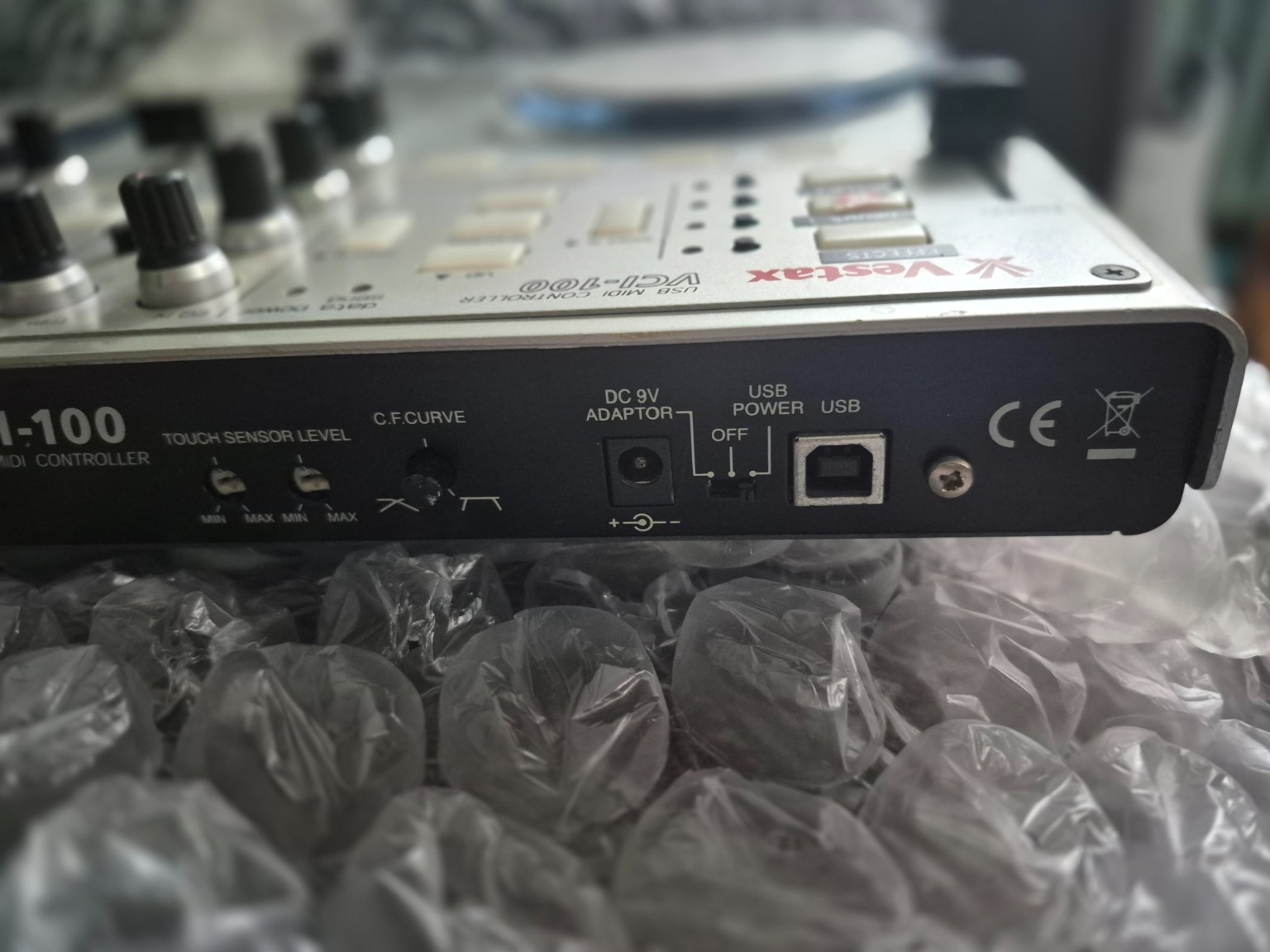 Vestax VCI-100 DJ MIDI Controller Professional Compact Digital Mixer