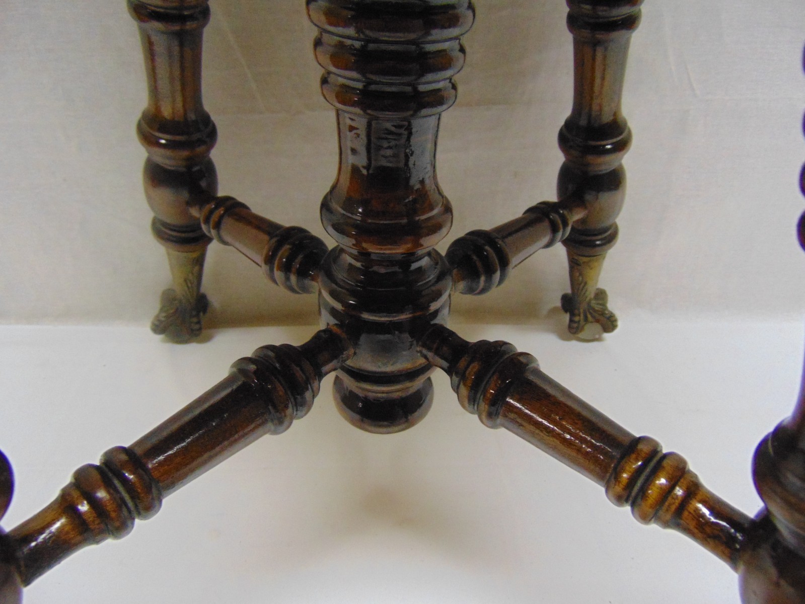 Antique Tonk Piano Stool Ball & Claw