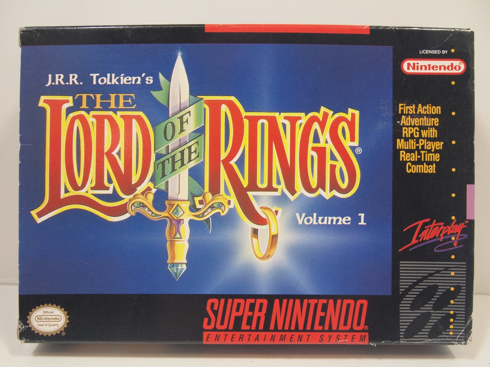J.R.R. Tolkien's Lord of the Rings (Super Nintendo | SNES) Authentic BOX ONLY
