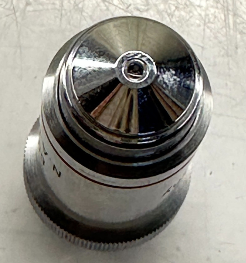 ROLYN  OPTICS 60:1 N.A.0.85 HIGH POWER MICROSCOPE OBJECTIVE LENS