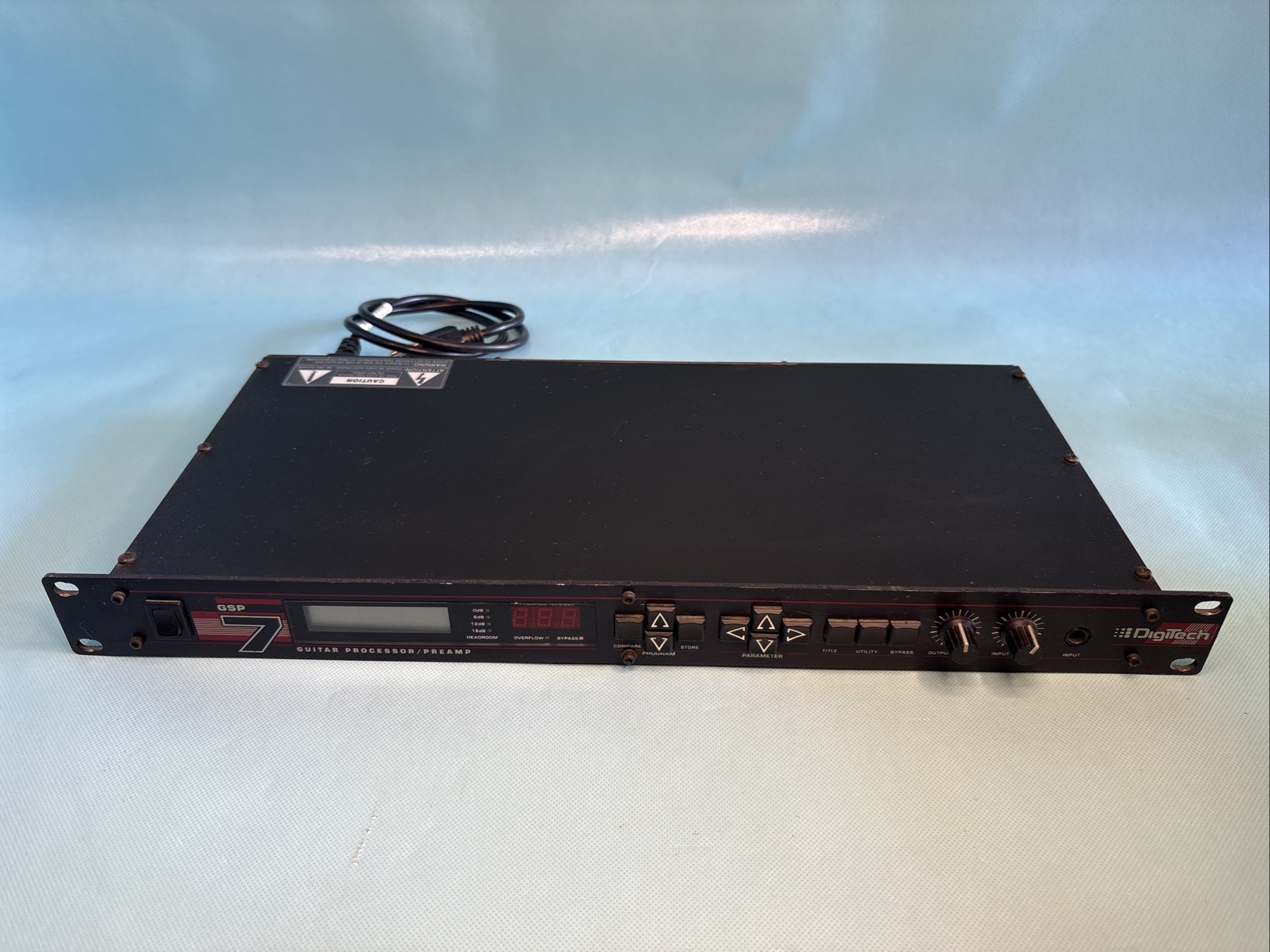 Digitech Multi Effects Rack GSP 7 Guitar Processor Preamp