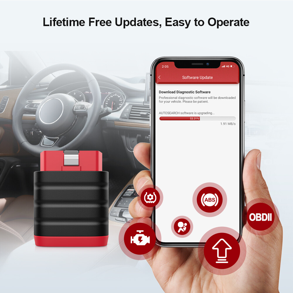 Thinkdiag mini Bluetooth All System OBD2 Scanner Car Diagnostic Tool Code Reader