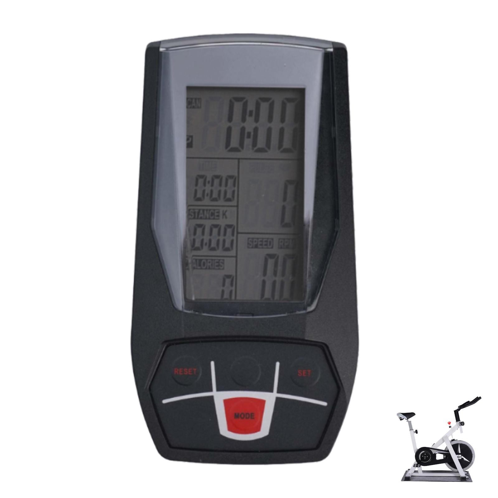 Exercise Bike Monitor SpeedometerStationary Bike Computer Monitor Gym Accessorie
