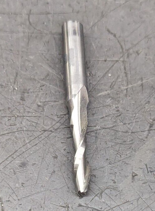 WKW Solid Carbide Spiral Router Bit 3/16" CD Up Cut Double Flute 74516 USA
