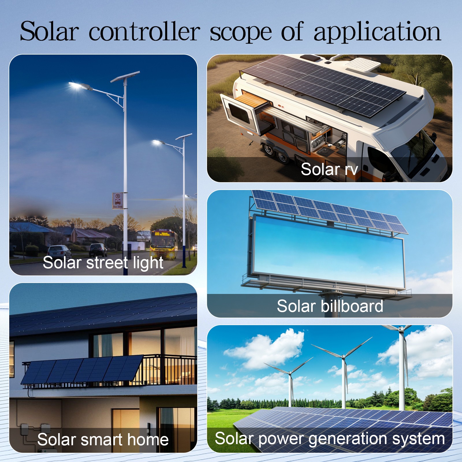 60A MPPT Solar Charge Regulator Controller 12V/24V Auto for lithium battery