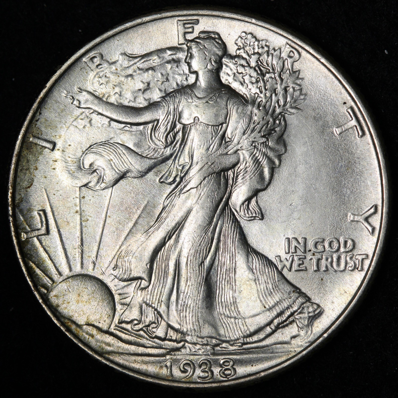 1938 Walking Liberty Silver Half Dollar BU *UNCIRCULATED* MS E376 KQTFB
