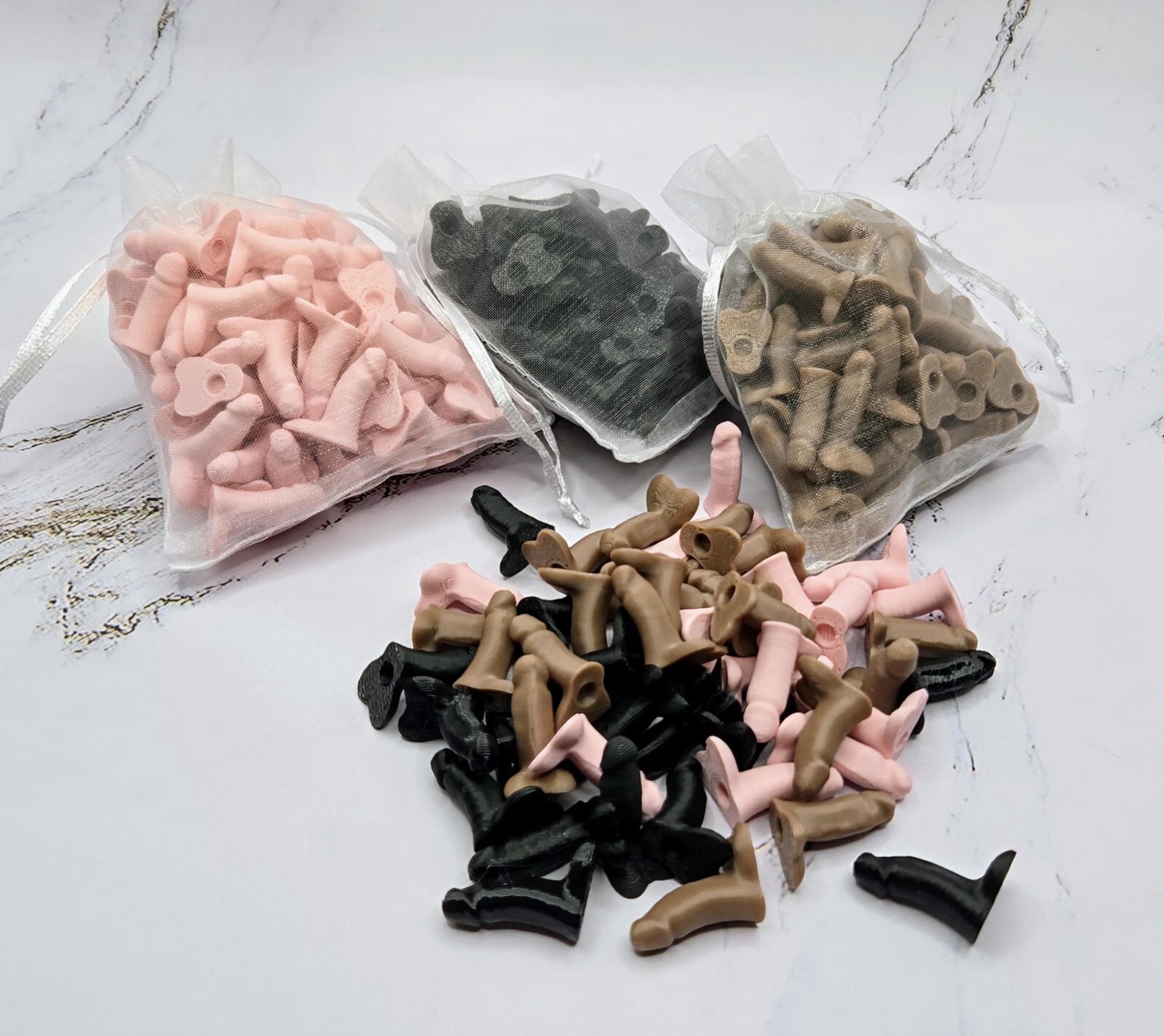 Bag of Dicks Bulk Mini Penis Party Favors Bachelorette Gag Gift Pride Novelty 20