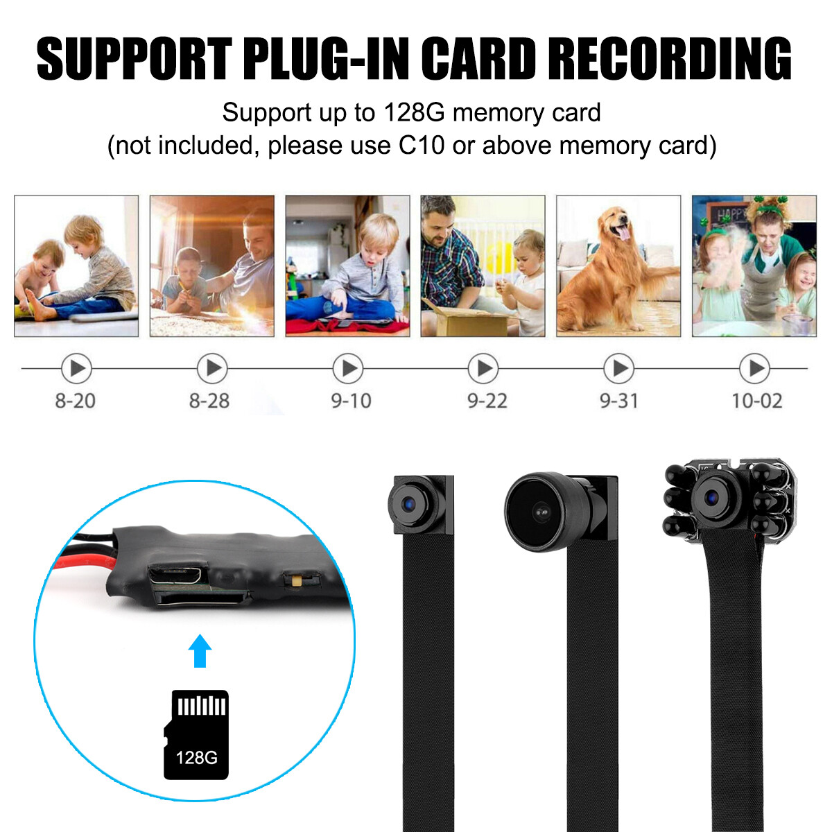 WIFI Mini Camera Module Motion 1080P HD Home Security Pinhole Cam Video Recorder