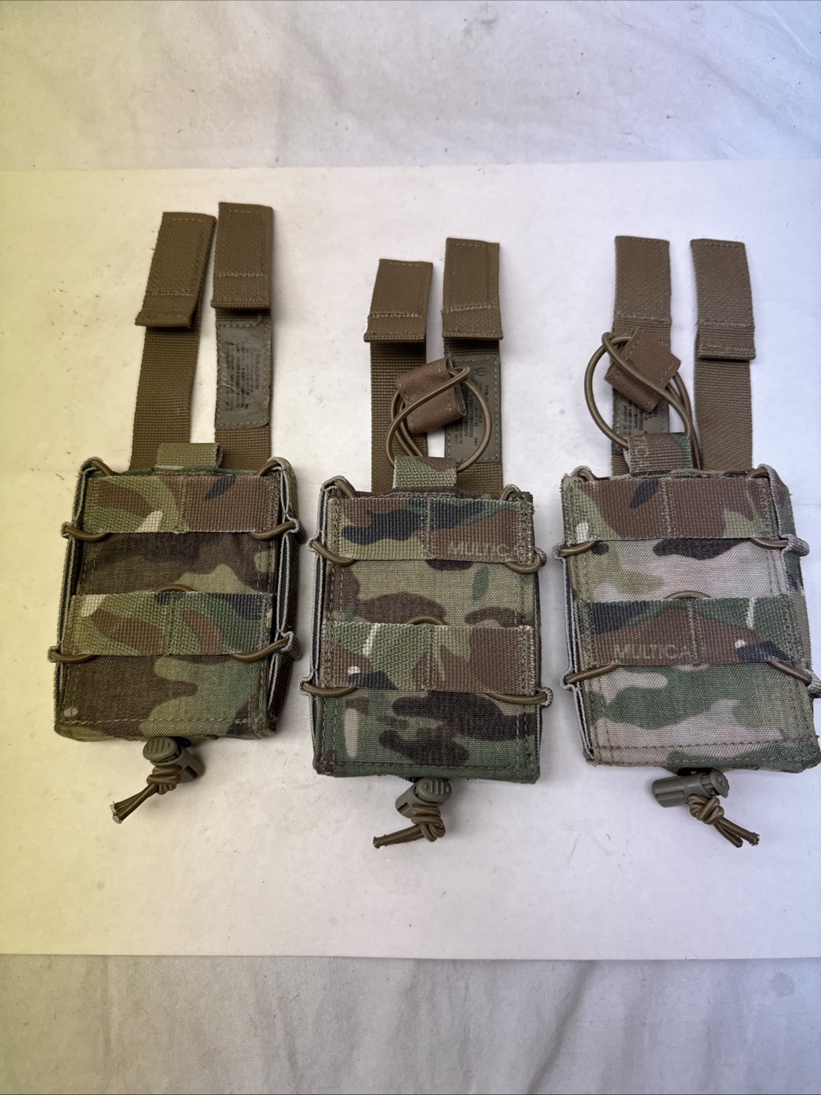 3X lot TYR Tactical SOFLCS Multicam Happy Mag Pouch 762 556 Contract Task Order