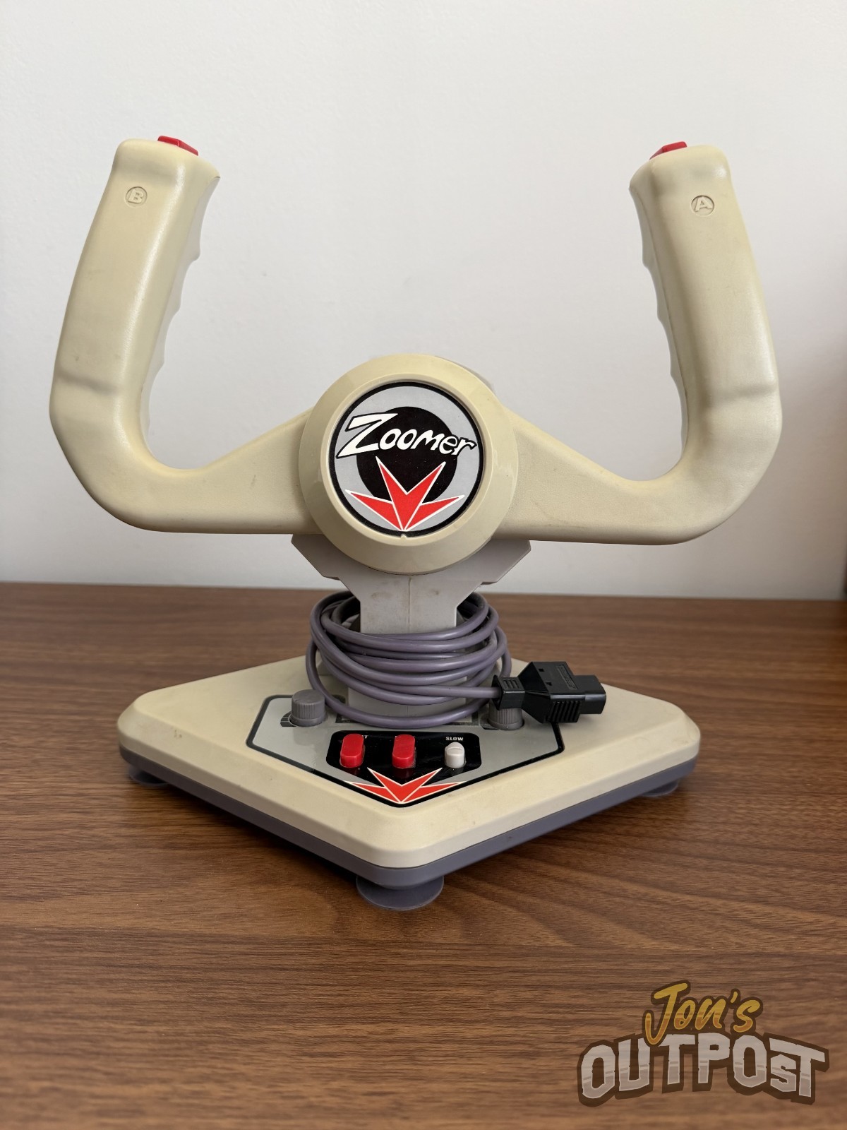 Nintendo NES Beeshu Zoomer Flight Stick, Untested