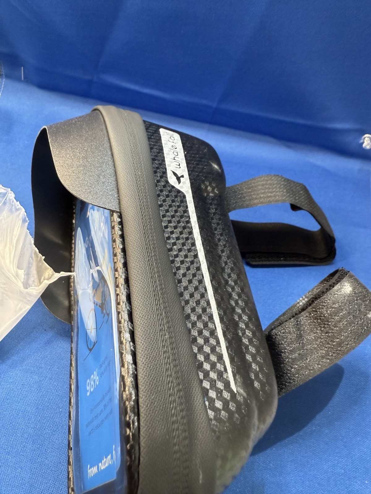 White Fall Hard Casing Bike Phone Case Bag