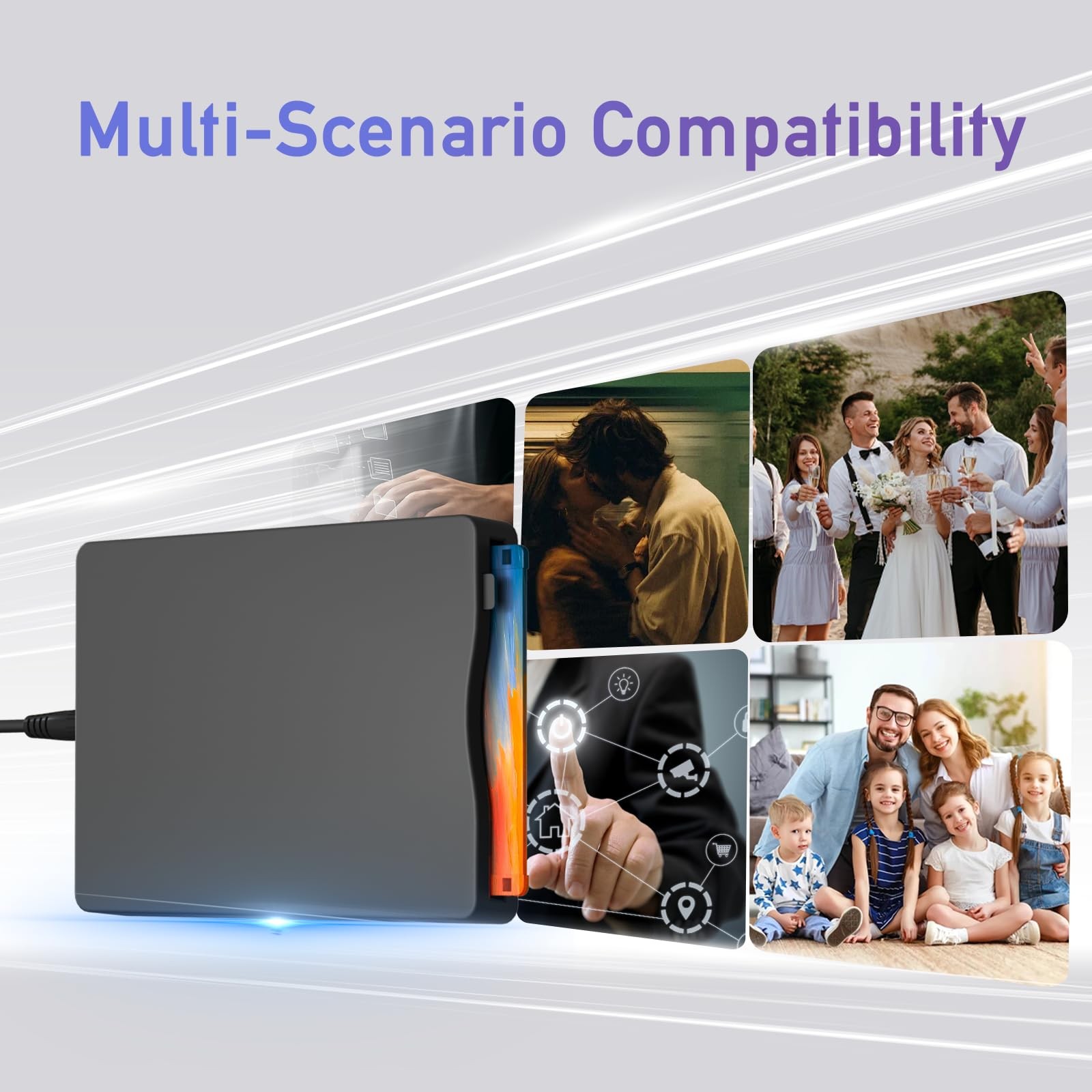 3.5 Inch External Portable USB Floppy Disk Reader Type C 1.44 MB FDD Drive