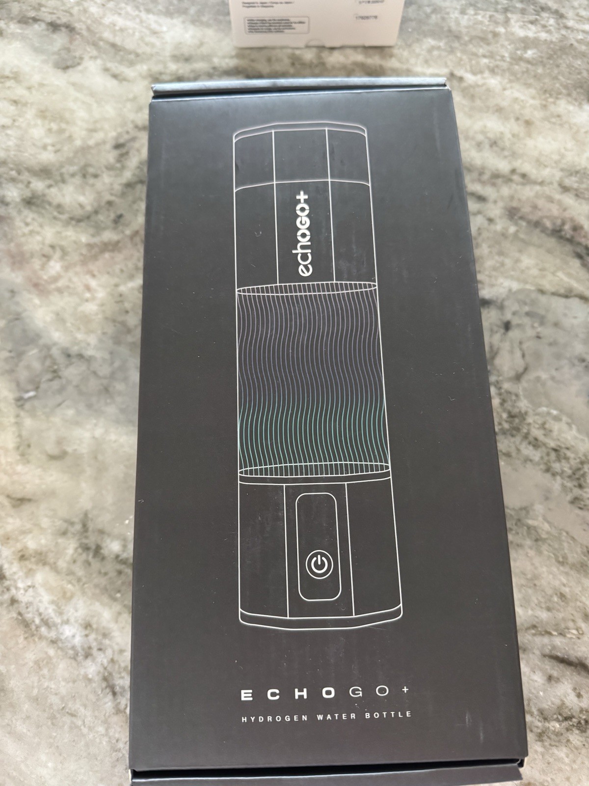New Echo Go Hydrogen Water Bottle Infusion Technology | Rechargeable - Black