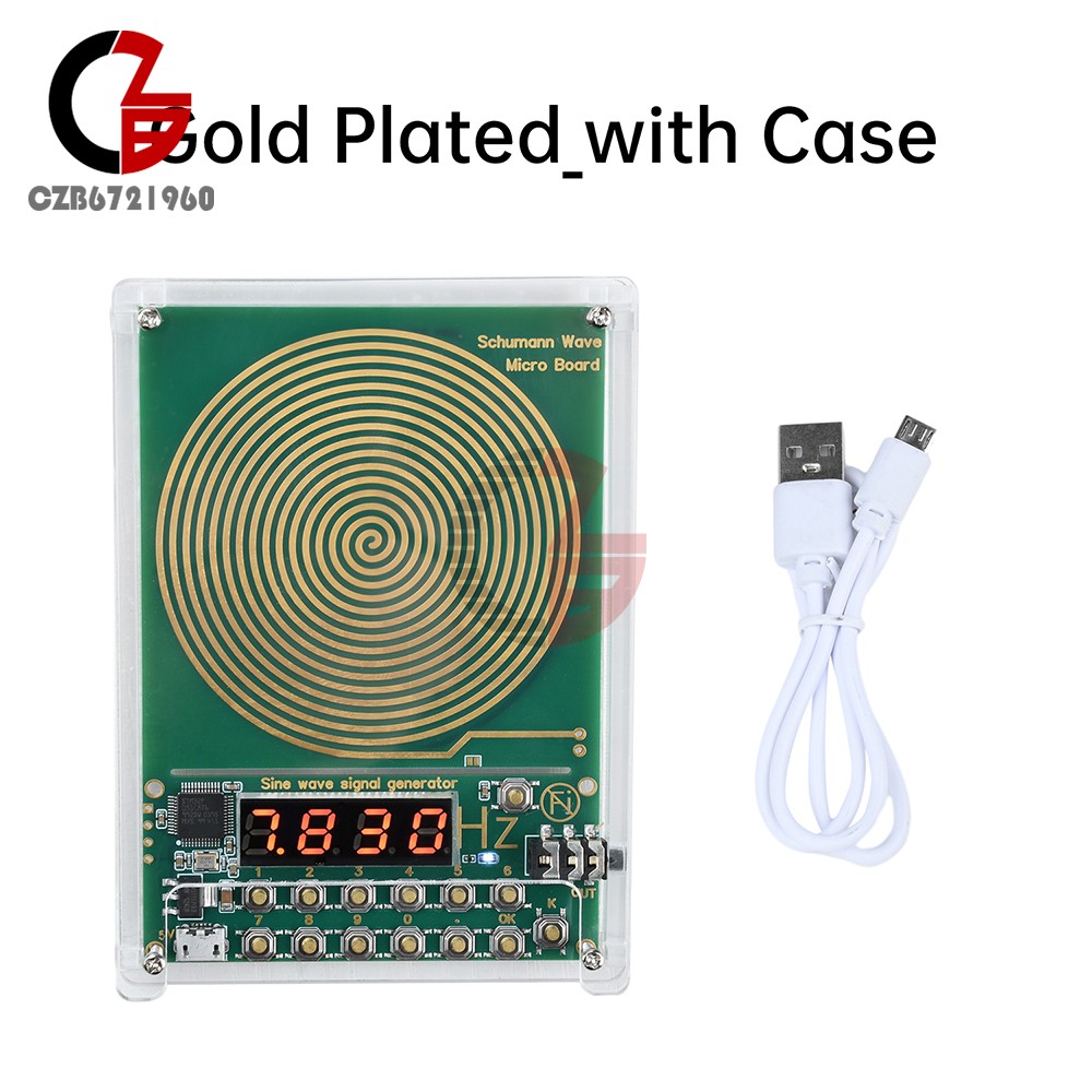 0.1Hz~100kHz Adjustable Schumann Wave Generator DC5V 7.83Hz Sine Wave With shell