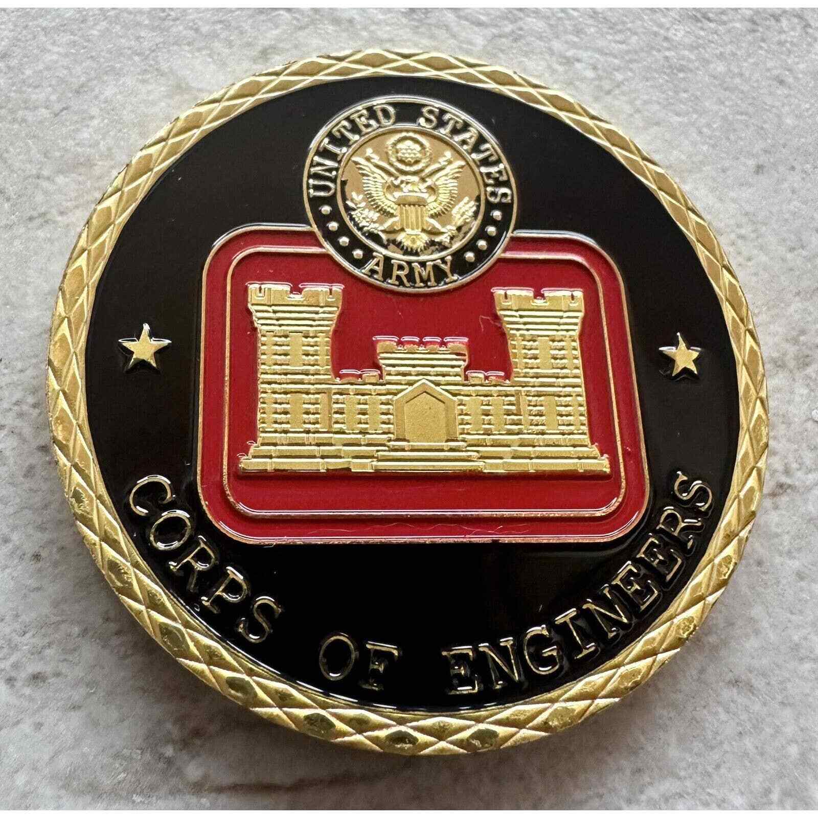 U S ARMY CORPS OF ENGINEERS Challenge Coin