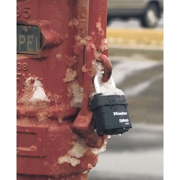 Master Lock 312Ka-0702 Padlock, Keyed Alike, Standard Shackle, Rectangular
