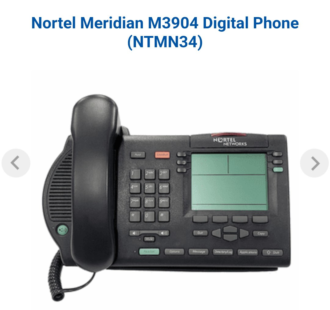 Nortel Meridian M3904 Office Phone