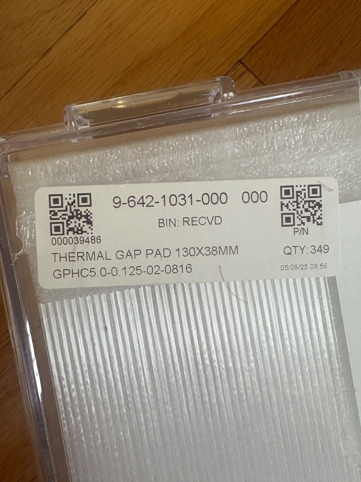 Thermal Gap Pads 130x38mm.