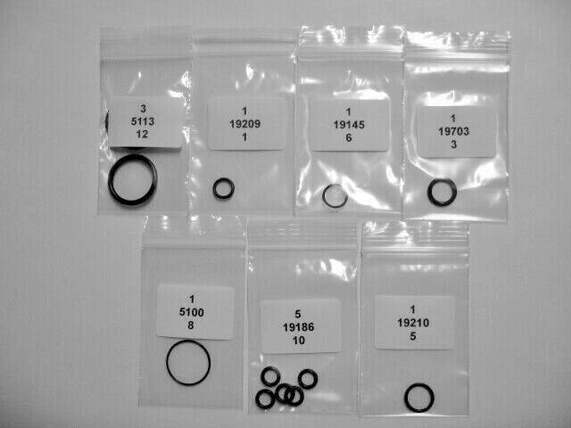 FX Crown Superlight .30 Cal.Tube O-Ring Kit / R&S 5.5-23FXC30 / See Tube Size