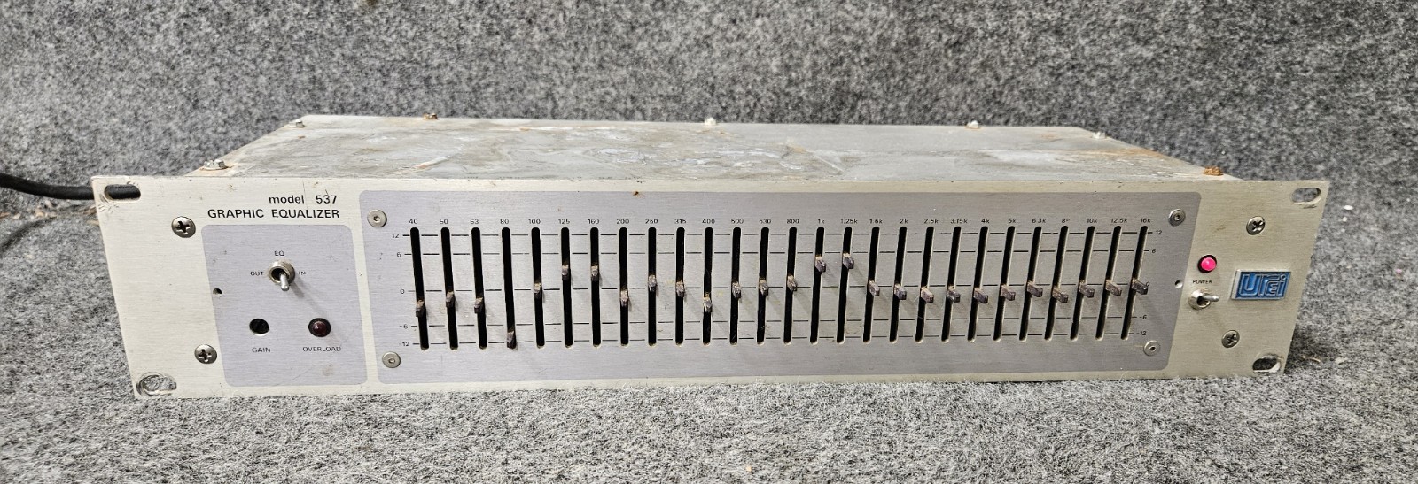 UREI Model 537 Graphic Equalizer - 1/3 Octave