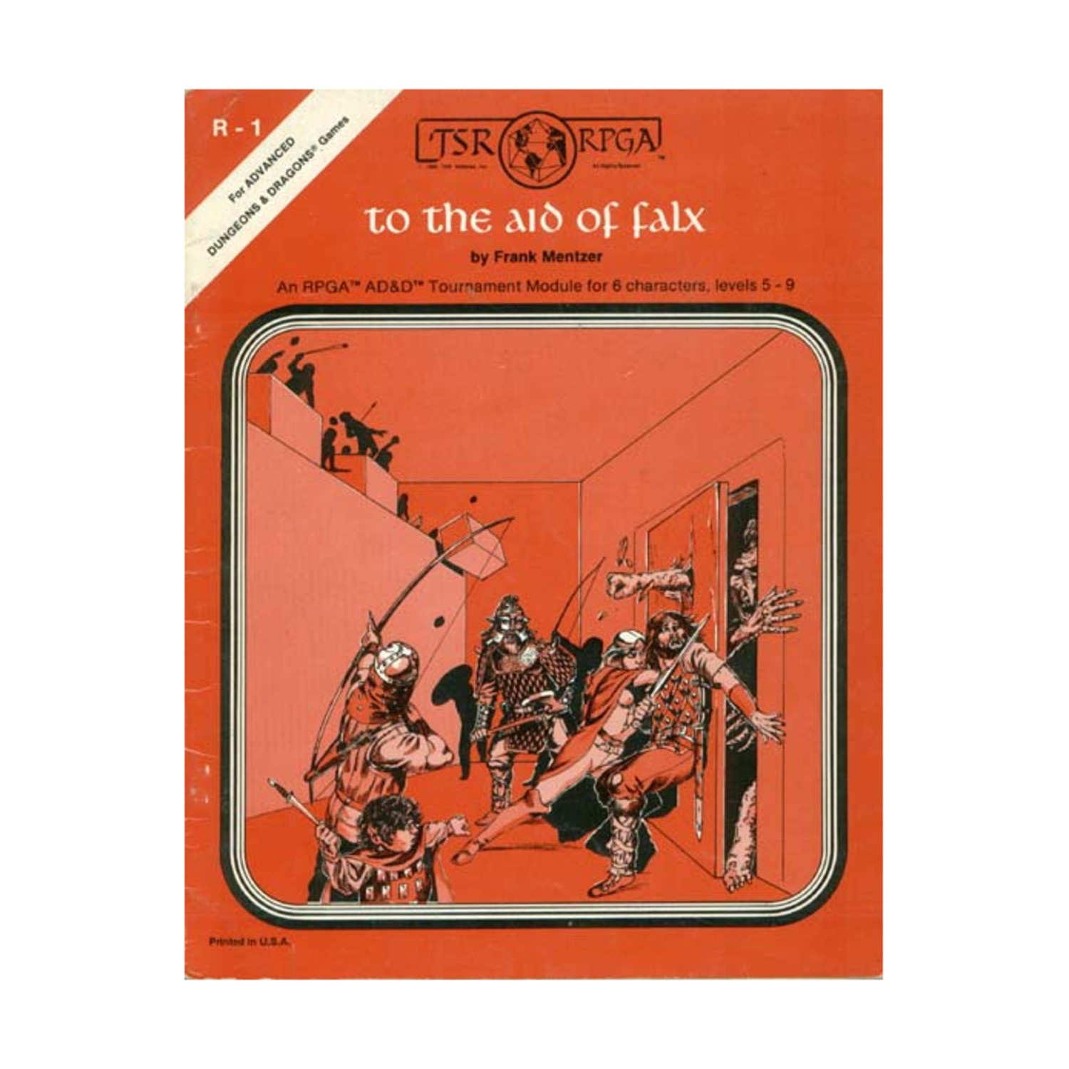 TSR AD&D 1st Ed To the Aid of Falx Fair+