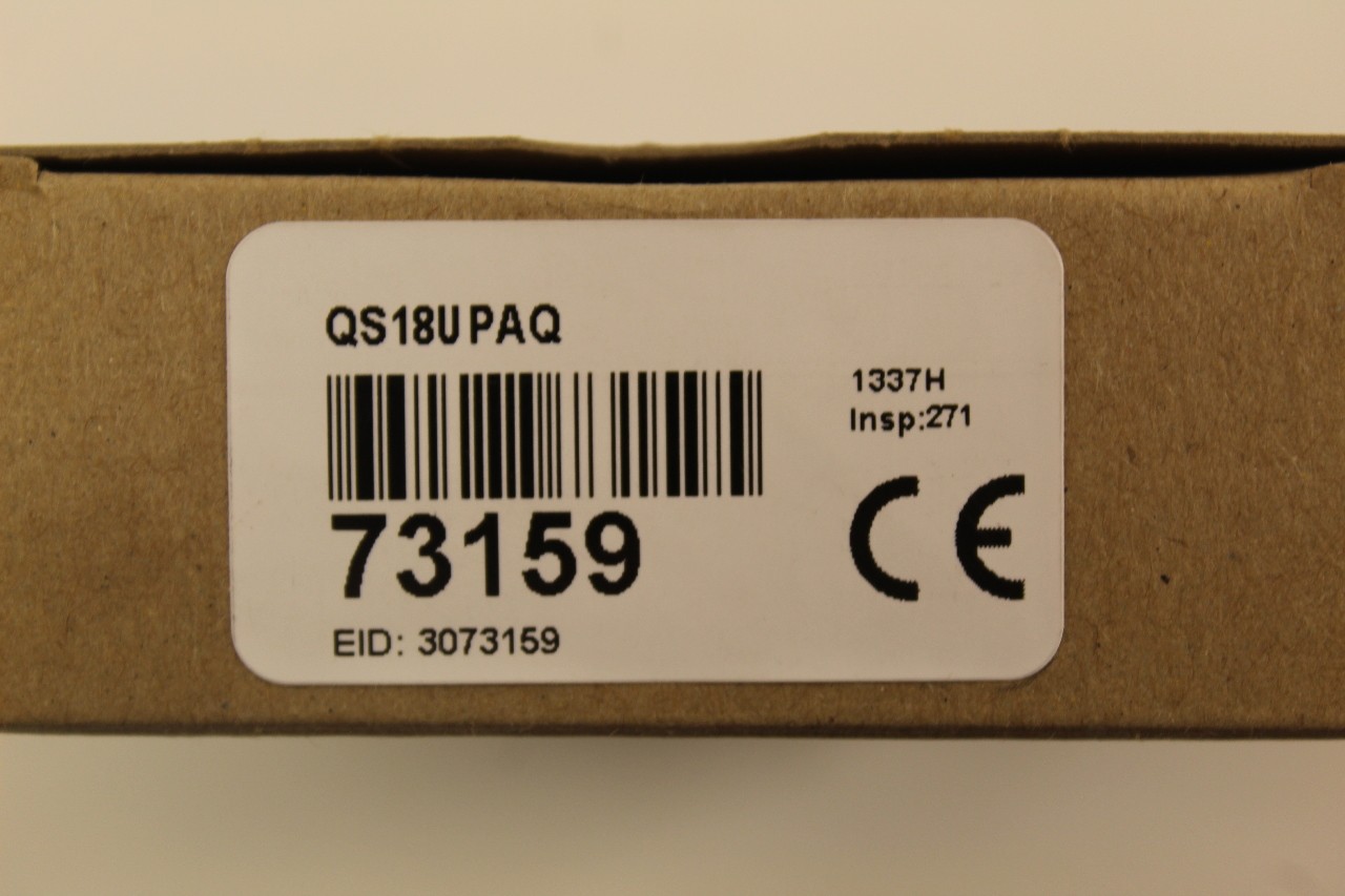 Banner QS18UPAQ Sensor New In Box