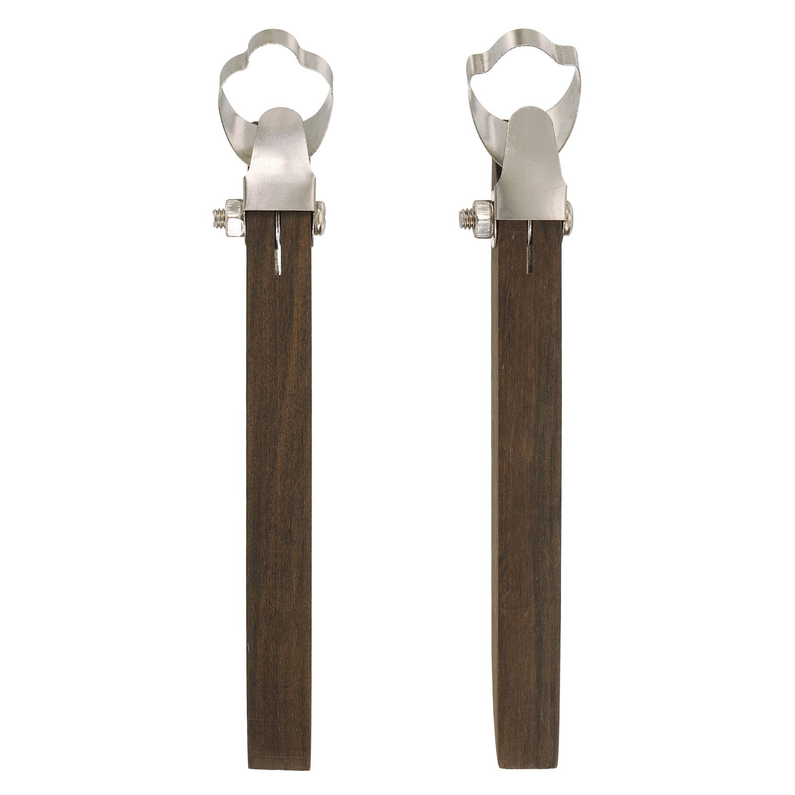 2Pcs Pottery Handle Making Tool, Clay Extruder Tools (Flame Shape&Flower Shape)