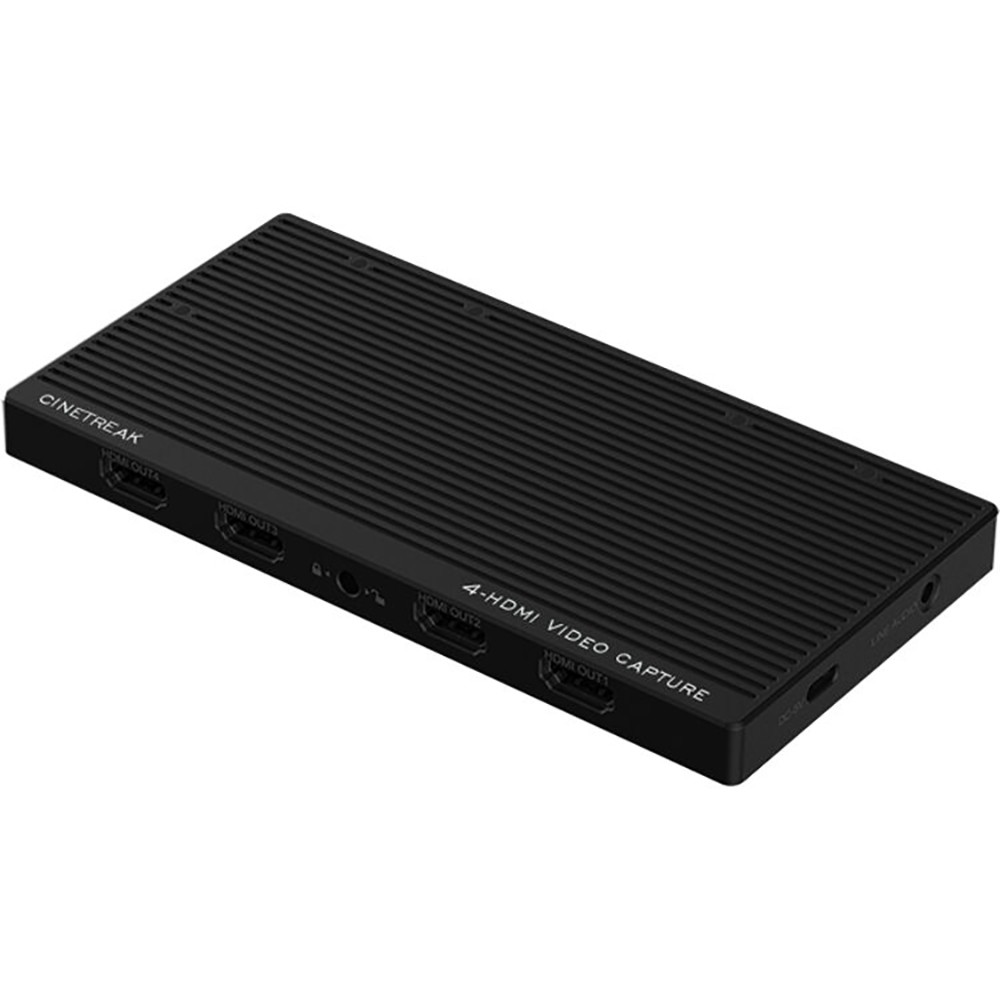 CineTreak CT-4 4K Video Capture Card - 4 HDMI Inputs, UVC Plug-&-Play, 4-Channel