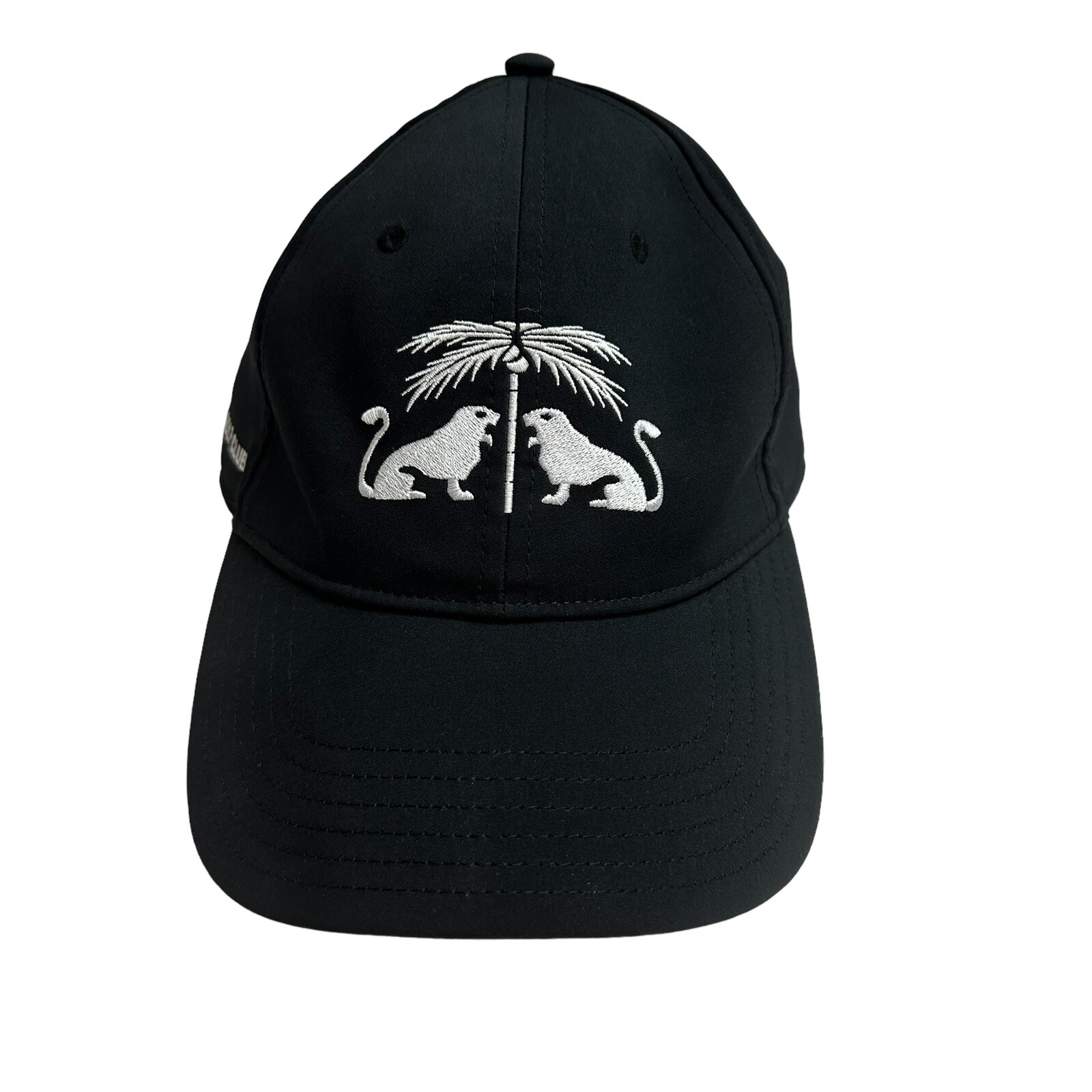 TaylorMade Adjustable Hat Cap Embroidered DURAN GOLF CLUB + LOGO Black USA Flag