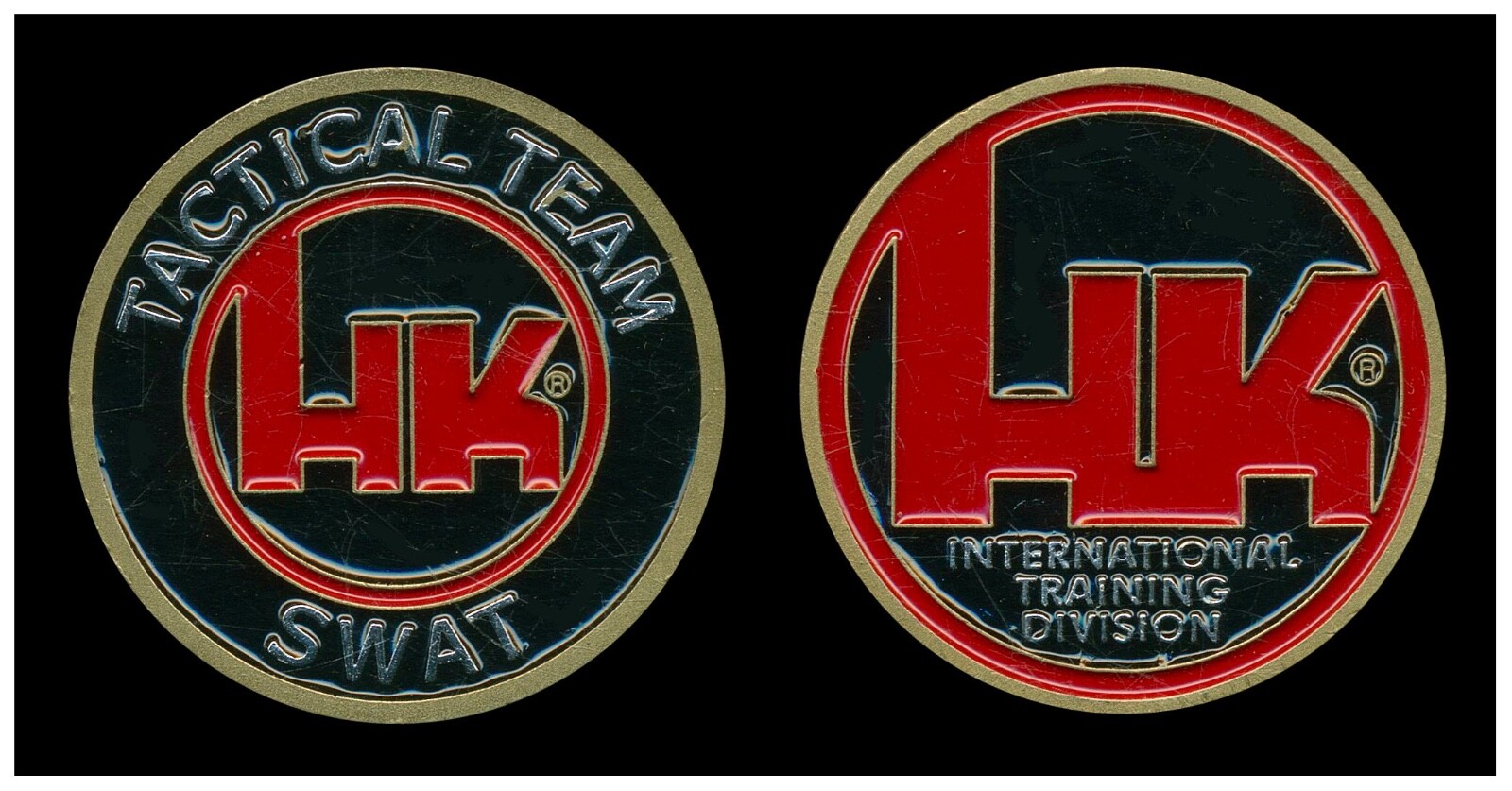 Challenge Coin - HK Heckler & Koch Tactical Team SWAT M