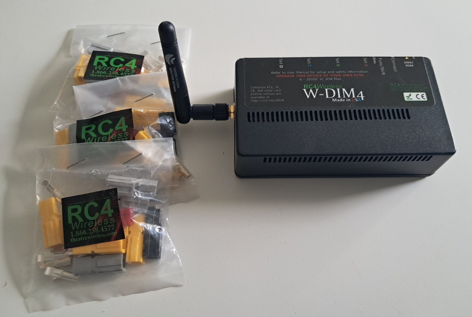 W-DIM4 RC4Wireless set