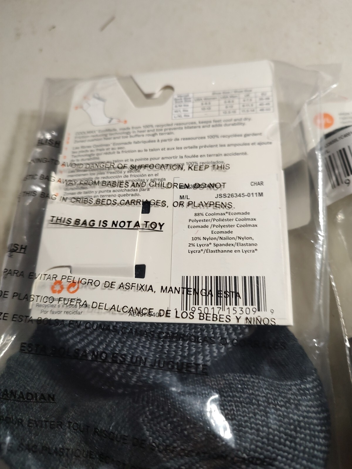 Lot Of 3 Pairs Of Merrell MOAB Low Cut Hiking Socks SZ M/L. . NWT Free Shipping
