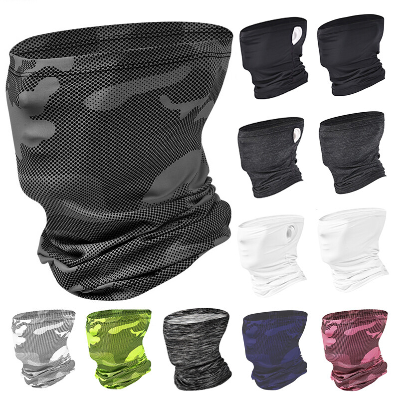 Hunting Balaclava Face Mask Shield Headband Outdoor Neck Gaiter Headwear Scarves