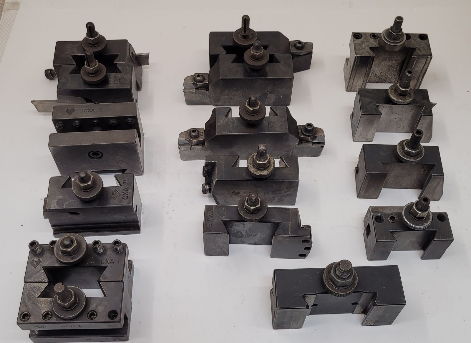 Aloris Lathe Tool Post Holder – 22 Total Piece Set